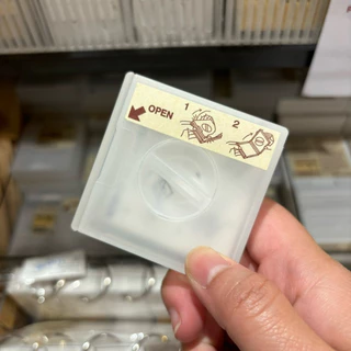 MUJI⚡️ ตลับเก็บสายชาร์จ พร้อมฐานตั้งมือถือ PP Cable Case with stand square มูจิ ของแท้