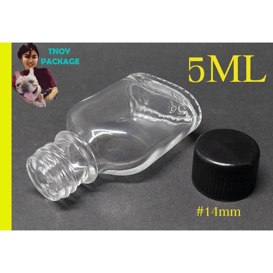 (ยกลัง774ใบ) ขวดแก้ววาเเป๊ก 5ml ขวดพิมเสน ร้านTnoy Package (ส่งสินค้าทุกวัน จ-อ-พ-พฤ-ศ-ส)