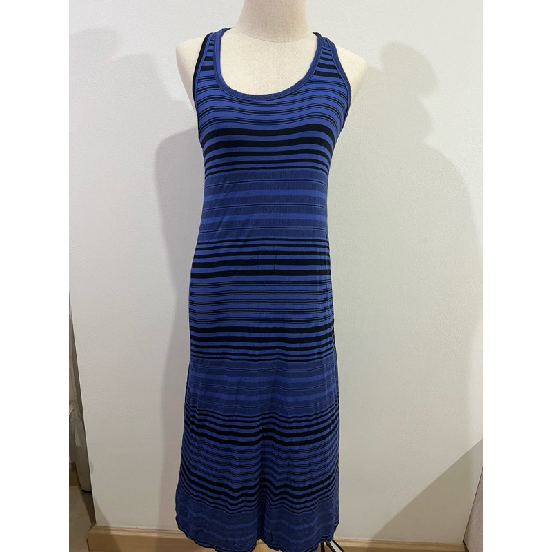 เดรส ผ้ายืดมือสอง ฟรีไซต์ S-L สภาพ 99%