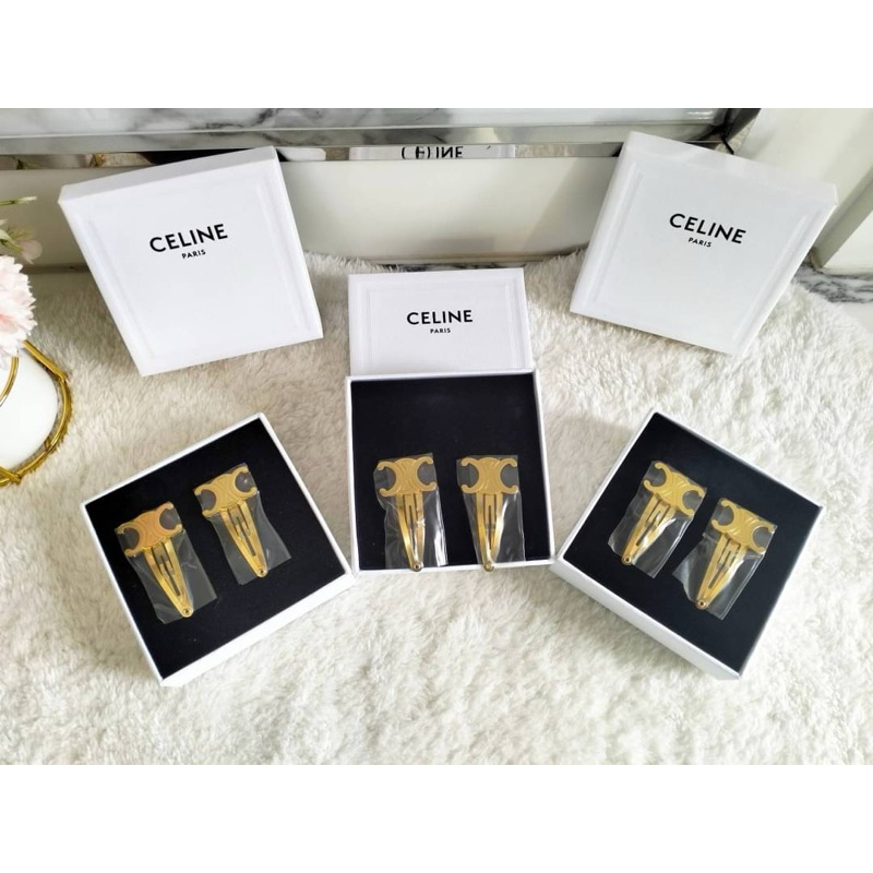 Celine Hairclip กิ๊บติดผม Celine : GHW