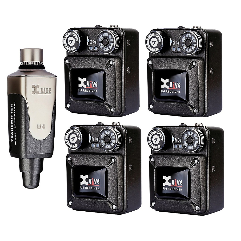 Xvive U4R4 *ของแท้รับประกัน1ปี* Digital Wireless In-Ear Monitor System หูฟังอินเอียร์มอนิเตอร์ไร้สาย