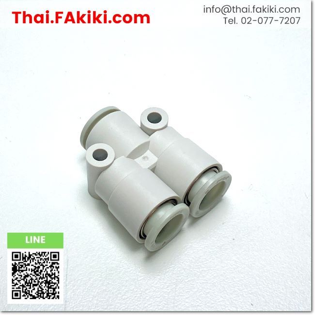 มือสองพร้อมส่ง, (C)Used, KQ2U10-00A Union Y, ข้อต่อยูเนี่ยน "Y" สเปค -, SMC (66-008-995)