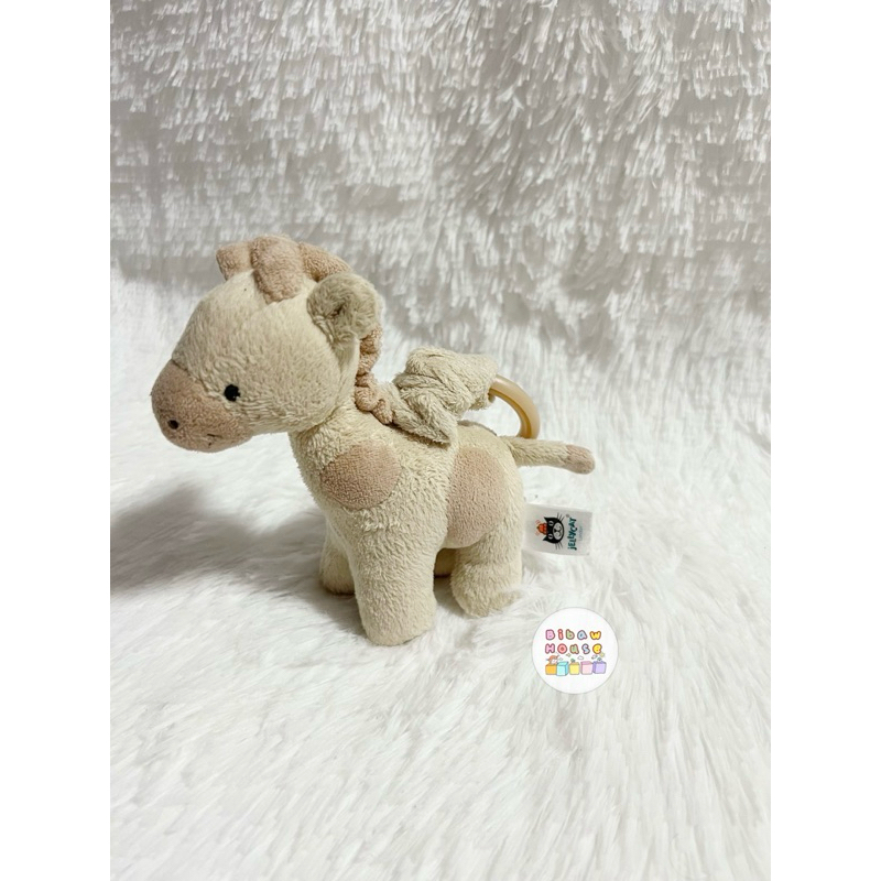 ตุ๊กตายีราฟเจลลี่แคท Jellycat Gentle Giraffe Jitter Size 18 CM