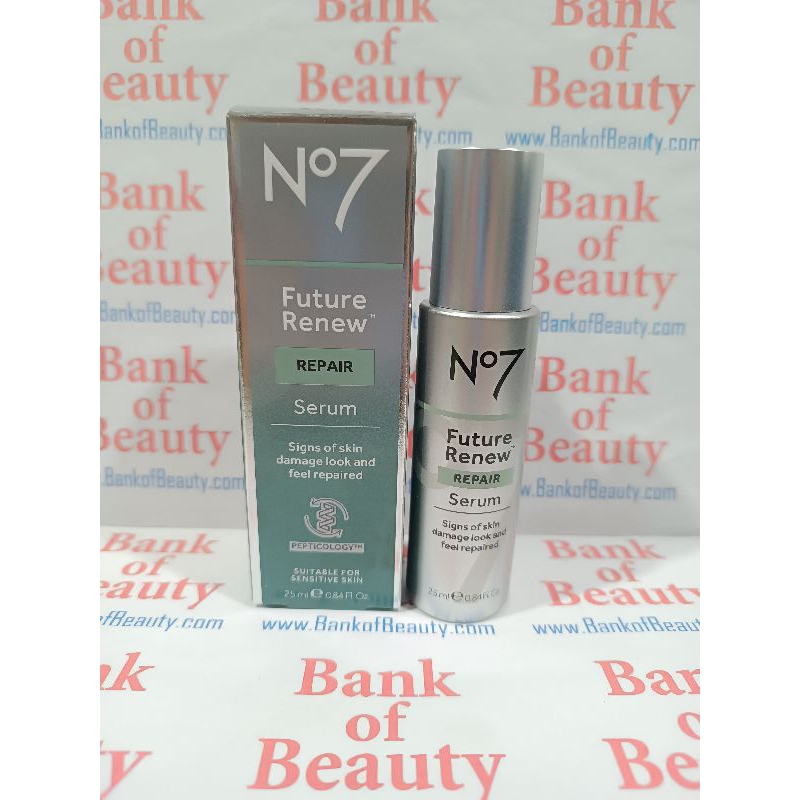 ❤️ลด55%❤️ No7 Future Renew Repair Serum 25 ml ซีรั่มลดริ้วรอยฟื้นฟูพลิกฟื้นผิวเสมือนใหม่