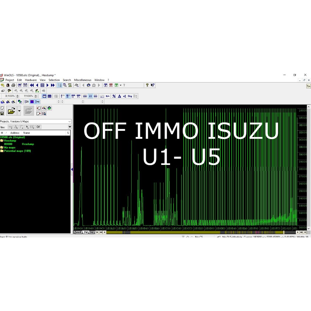 ชุดวิดีโอสอนปิดอีโม IMMO ISUZU U1-1.9 2023