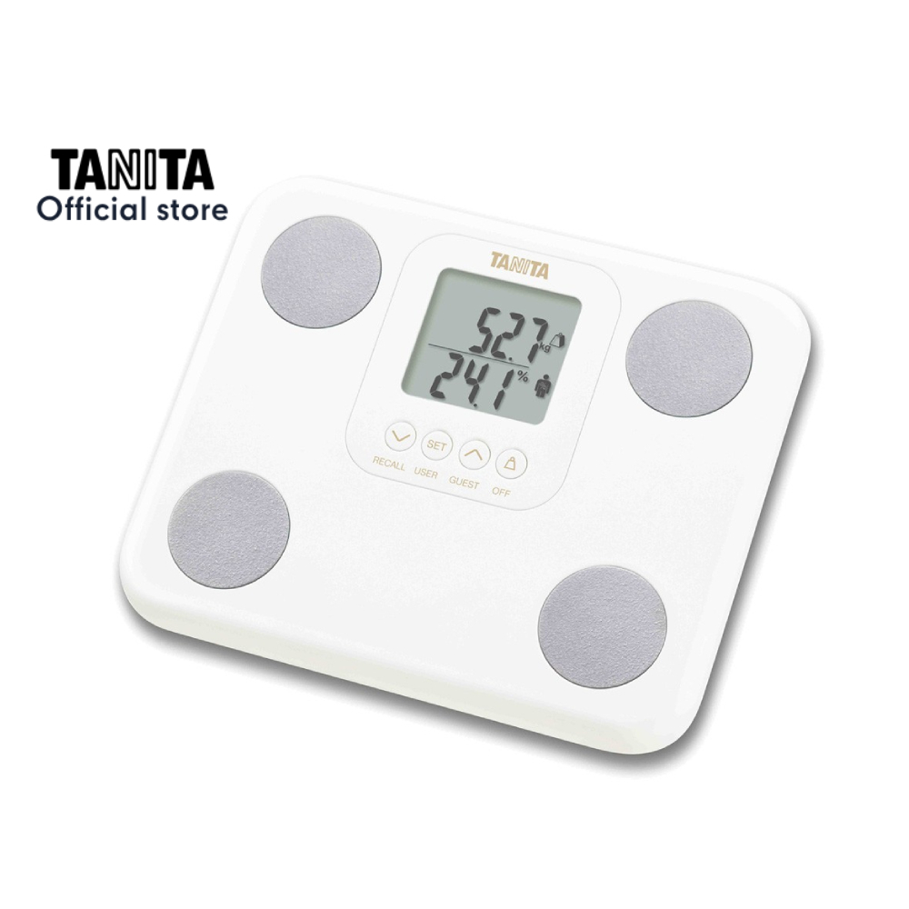 TANITA รุ่นBC-730 White เครื่องชั่งน้ำหนักบุคคลแบบดิจิตอล วัดองค์ประกอบในร่างกาย สีขาว (สินค้ารับประ