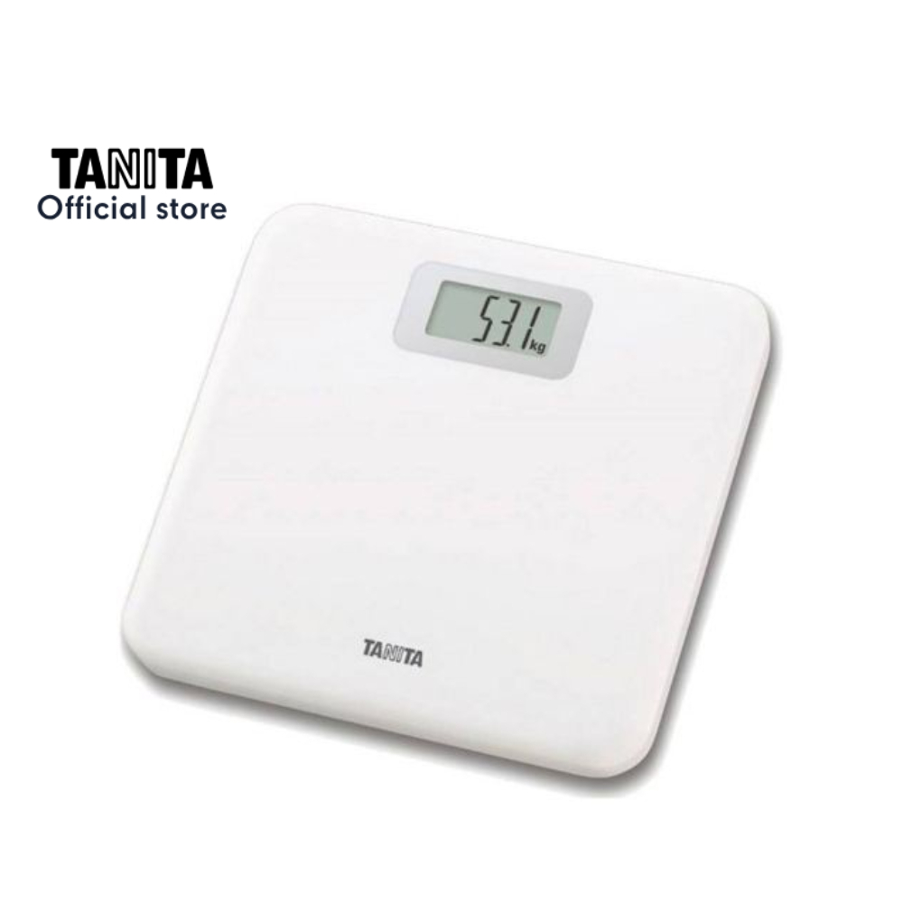 TANITA เครื่องชั่งน้ำหนักบุคคลแบบดิจิทัล รุ่น HD-661 สีขาว