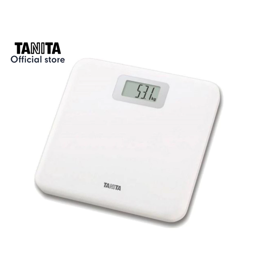 TANITA เครื่องชั่งน้ำหนักบุคคลแบบดิจิทัล รุ่น HD-661 สีขาว
