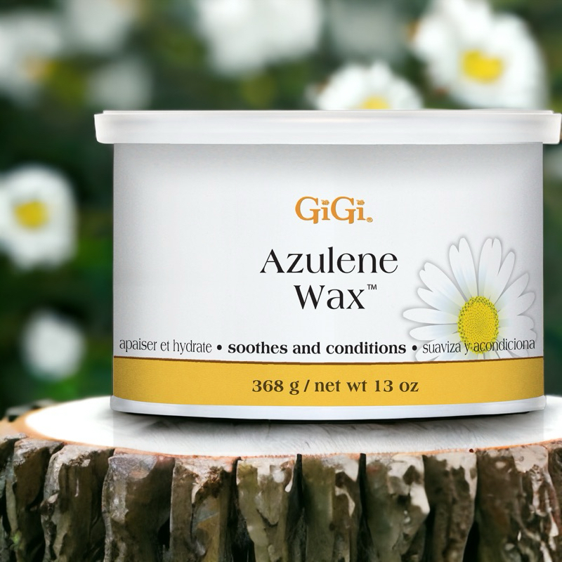 GiGi Azulene Soft Wax / จีจี้ อซูลีน ซอฟ แว็กซ์ / Hot Wax USA เเว็กซ์ร้อนสำหรับมืออาชีพ 13oz