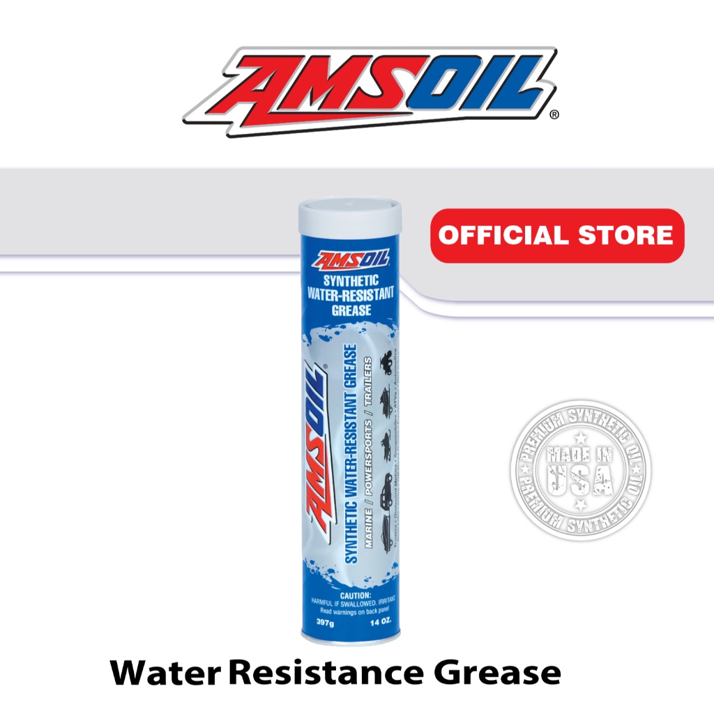 (A-034GWRCR) AMSOIL Synthetic Water Resistant Grease จาระบีสังเคราะห์
