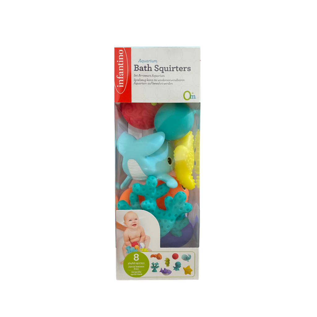 Infantino : Aquarium Bath Squirters - ชุดของเล่นในน้ำอควาเรียม