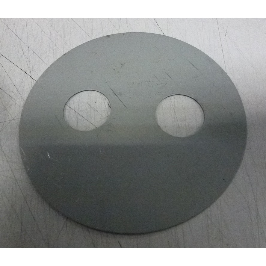 แผ่นชิมปรับเพลาแหนบ 2รู บาง รุ่น KT725,MEGA HINO #ผชปพนKT725TH