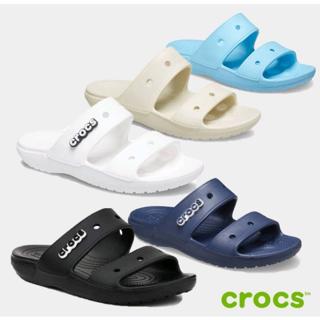 Crocs Women Sandal Buy1pair Free Jibbitz=2 รองเท้าแตะสวมผู้หญิ่งมี4สีสวยๆน้ำหนักเบาพื้นนี่มใส่สบายทันสมัย พร้อมส่งในไทย