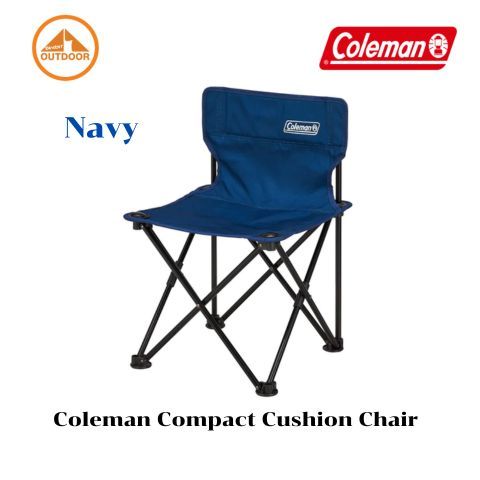 Coleman Compact Cushion Chair #Navy เก้าอี้พับแค้มป์ปิ้งขนาดกะทัดรัด