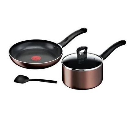 ( มีคูปองลดเพิ่ม ) ชุดเครื่องครัว TEFAL DAY BY DAY IH 4 ชิ้น รุ่น G143S495
