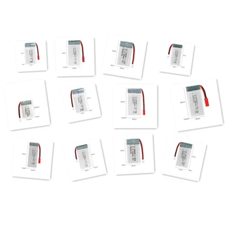 แบตเตอรี่โดรน 3.7V 150mAh/250mAh/300mAh/400mAh/500mAh/800mAh/900mAh/1200mAh/1800mAh