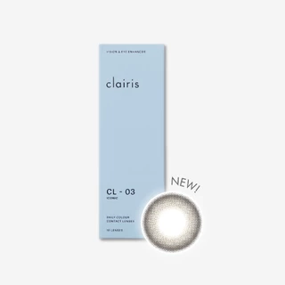 (NEW) Clairis 1Day:สี Iconic Glow รุ่น CL-03 ICONIC คอนแทคเลนส์รายวัน (1 กล่อง 5 คู่) คลาร์ไอริส