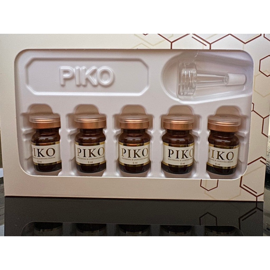 (ราคายกกล่อง 5 ขวด) ปิโก๊ะ ไวท์เทนนิ่ง & ไลท์ติ้ง เซรั่ม PIKO WHITENING & LIGHTING SERUM