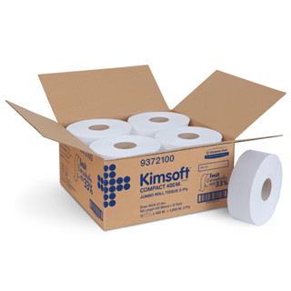 KIMSOFT กระดาษชำระม้วนใหญ่ คิมซอฟต์ จัมโบ้ โรล ทิชชู่ หนา 2 …