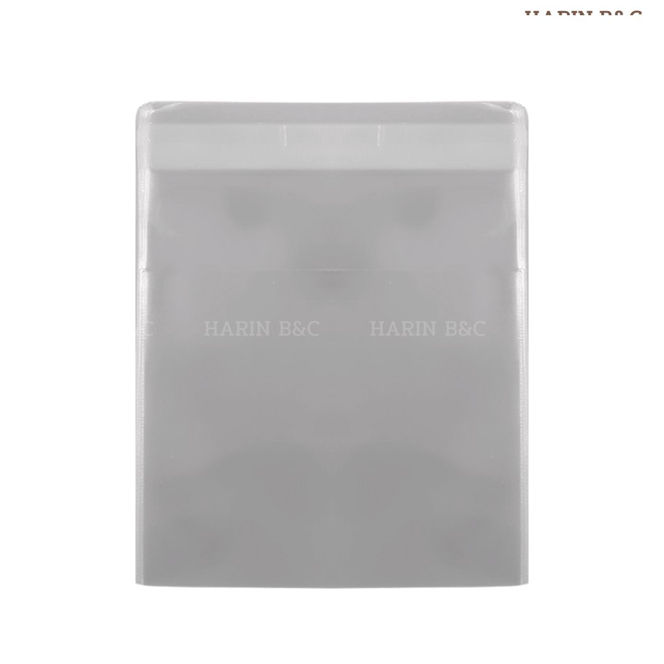 ถุงแก้ว OPP ฝากาว 4x4+2นิ้ว 1กก. ถุงใส่คุกกี้ Self Adhesive Seal OPP Bag 4x4+2inch 1kg(approx. 800pcs)