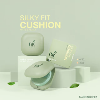 ถูก/แท้/มีไลฟ์ คุชชั่น คูชั่น BK Acne Silky Fit Cushion Matte&Moist SPF50+ PA++++ บีเค เกาหลี