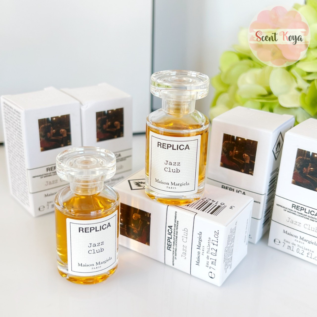 ของแท้ >> Maison Margiela Replica Jazz Club 7 ml น้ำหอมจิ๋ว น้ำหอมมินิ หัวแต้ม