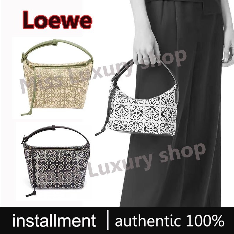 Loeweกระเป๋าไขว้ไหล่ข้างหนึ่งของแท้100%