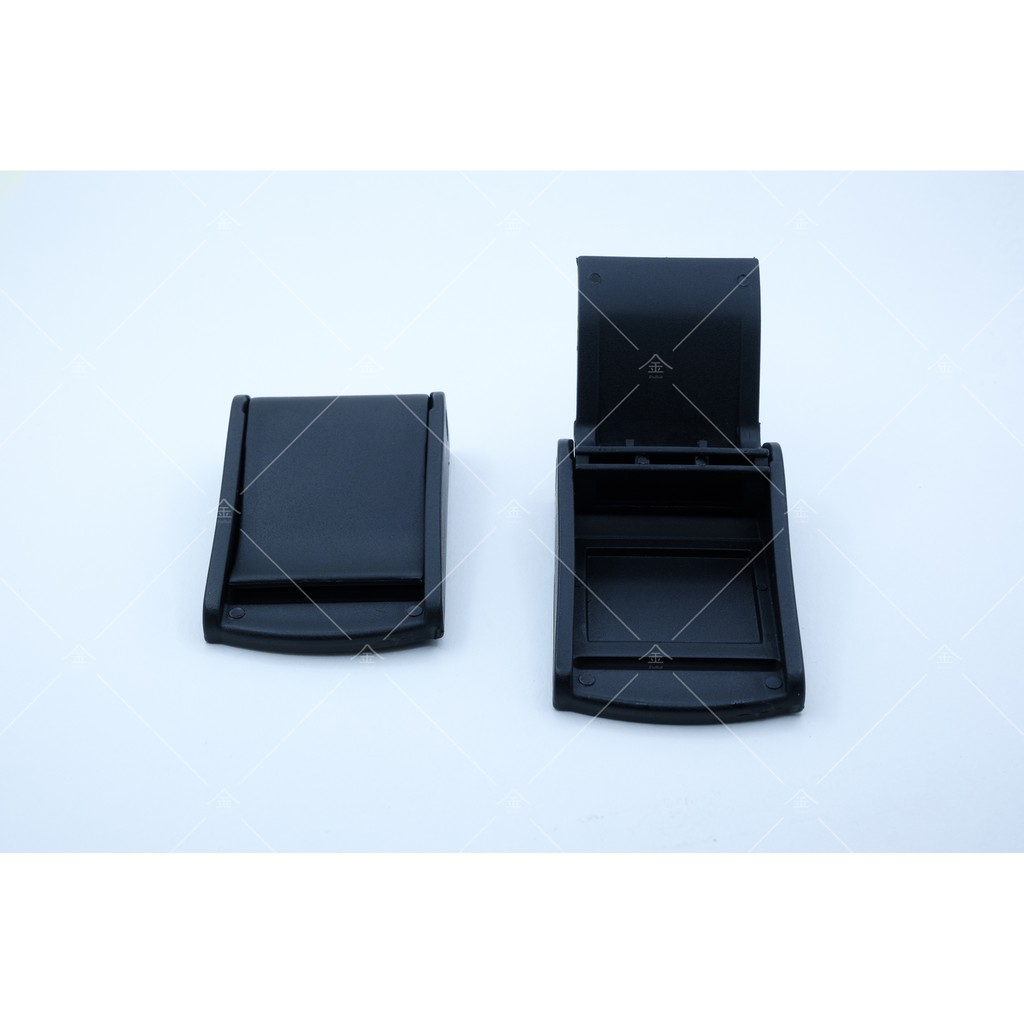 ปลีก/ส่ง (4ชิ้น) บานพับหนีบสายพลาสติก 3.7ซม. 4ชิ้น งานพลาสติกอย่างดี ทนทาน (PK0064-นิ้วครึง)