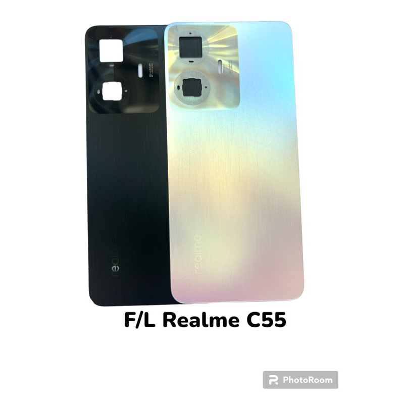 Realme C55 ฝาหลังRealme C55 F/L Realme C55 Black colver กาบหลัง อะไหล่โทรศัพท์มือถือ สินค้าพร้อมส่ง