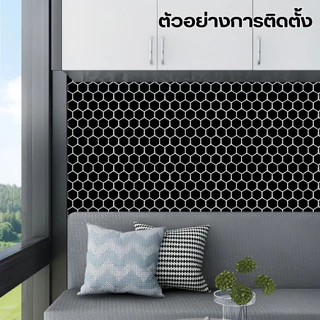 วอลเปเปอร์ห้องครัว 3D วอลล์เปเปอร์กระเบื้อง วอลเปเปอร์ กันน้ำมัน กันน้ำ มีกาวในตัว หนา1.2mm วอลล์เปเปอร์ห้องน้ำ