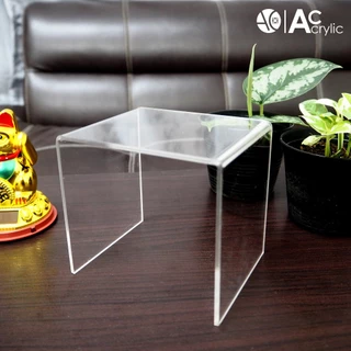 ชั้นวางโมเดล ชั้นอะคริลิค ชั้นวางของ ทรง U ขนาด ก10xย12xส11cm. หนา 3 มิล (S3)