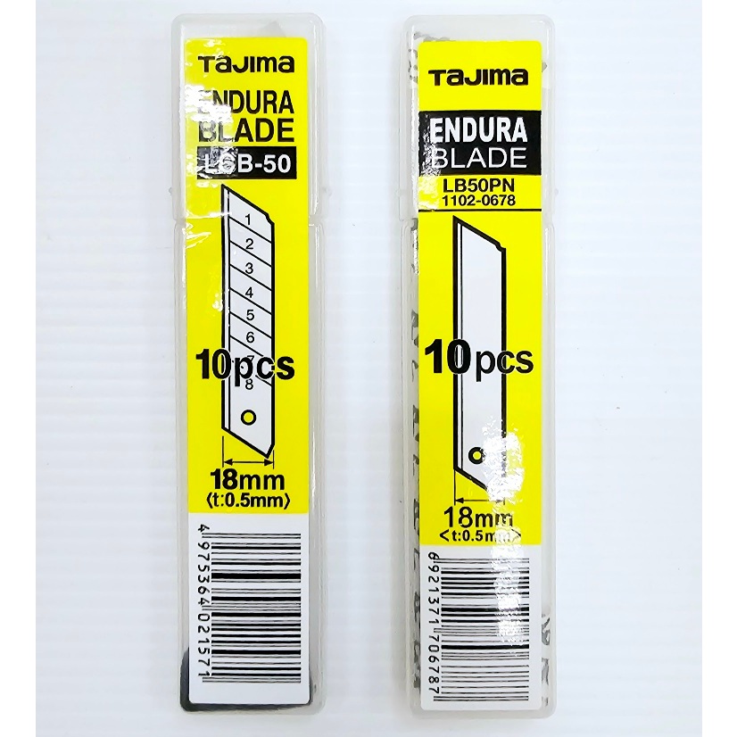 ใบมีดคัตเตอร์ TAJIMA LCB-50PNหักไม่ได้  LCB-50หักได้