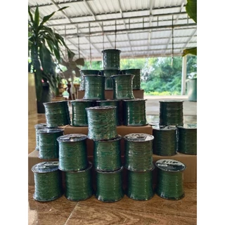 สาย PE ถัก 8 สีเขียว ยาว 100 เมตรมีขนาด60,80,100,120,160,200,250,300ปอนด์ (jofของแท้100%)ไม่อมน้ำ