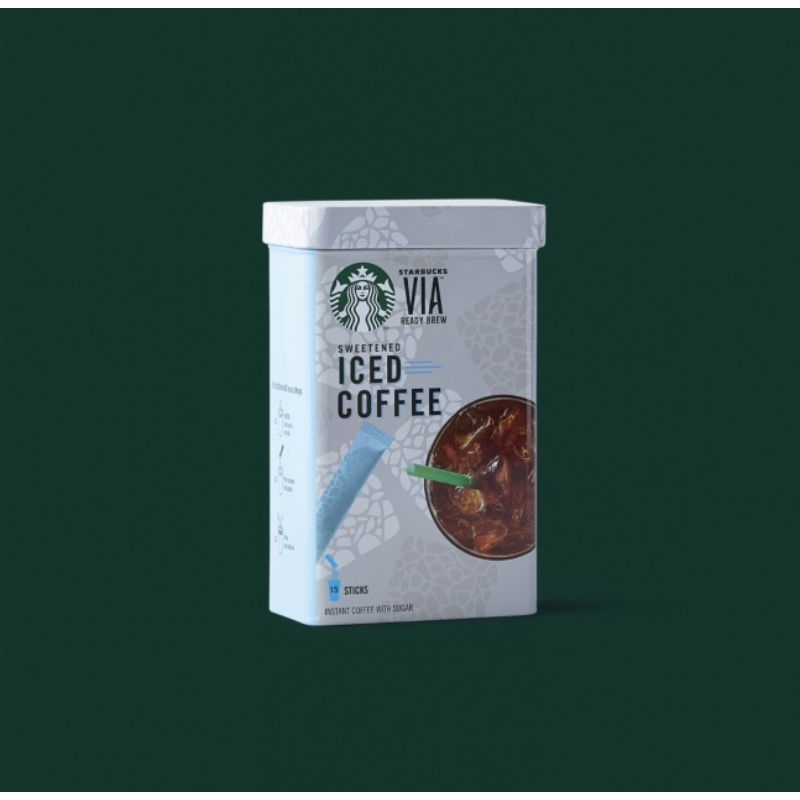 Starbucks VIA Iced Coffee กาแฟสตาร์บัค​ส์ เวีย กาแฟเย็น