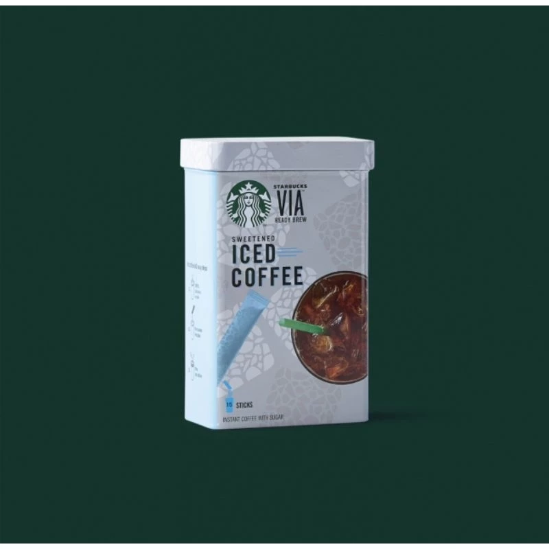 Starbucks VIA Iced Coffee กาแฟสตาร์บัคส์ เวีย กาแฟเย็น