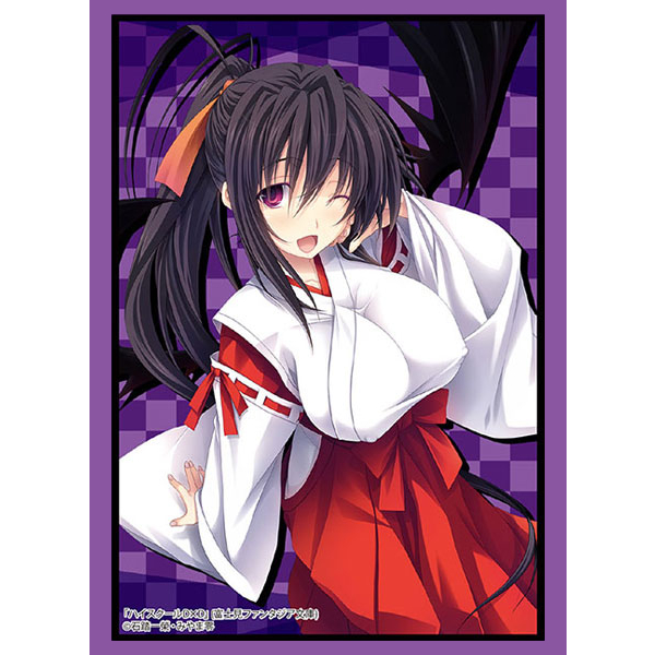 (ซองสลีฟเล่นการ์ด) Bushiroad Sleeve Collection High Grade Vol.2064 | FFBunko High School DxD - Akeno Himejima