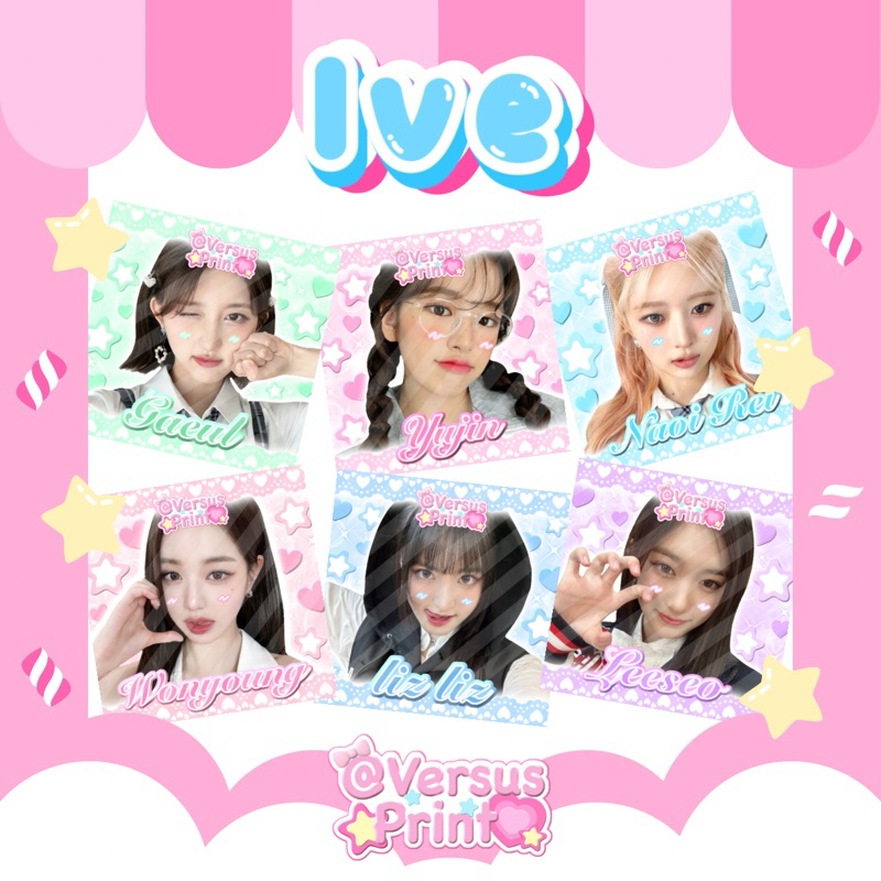 Sticker IVE Ver.2 สำหรับแปะพัสดุหรืออื่นๆ