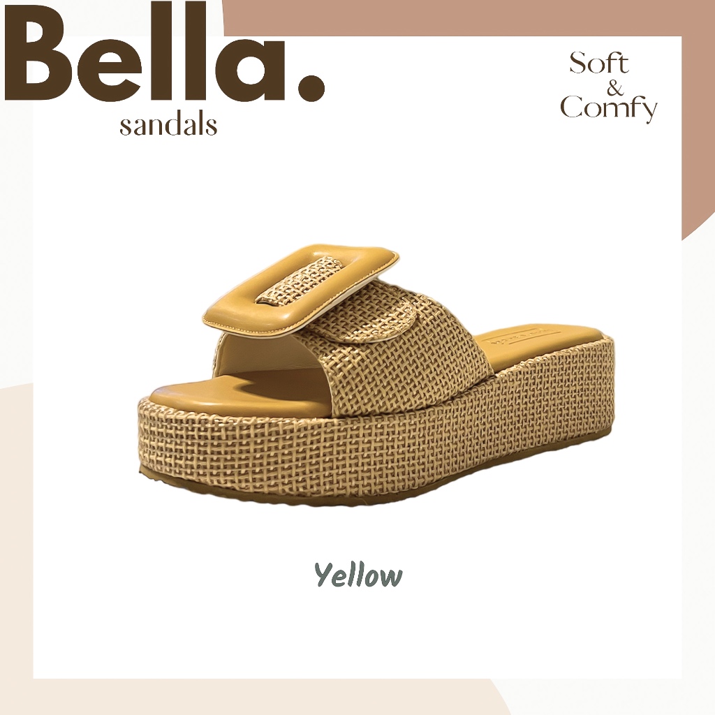 BELLA SANDALS : รองเท้าแตะ หนังนุ่ม!!  
