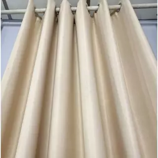 ผ้าม่านหน้าต่าง ผ้าม่านประตู สีเทา ทึบแสงกันuv100% ผ้าม่านกั้นห้อง ตาไก่