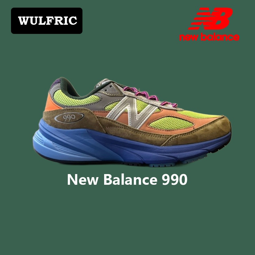[ส่งฟรี] New Balance 990 M990AB6 รองเท้ากีฬา สําหรับผู้ชายและผู้หญิง