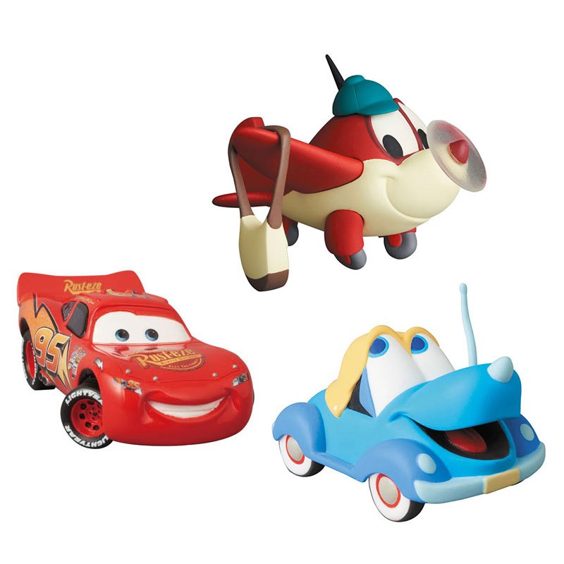 **ของแท้ พร้อมส่ง** UDF ดิสนีย์ เปโดร ซูซี่ และ แมคควีน Pedro & Susie & Lightning McQueen CAR