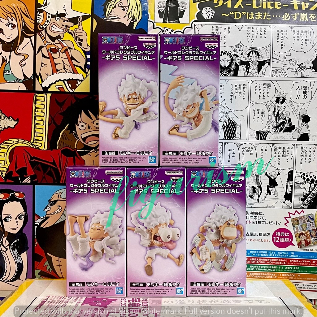🔥 WCF Luffy Gear5 Nika Egghead one piece ลูฟี่ เกียร์5 นิกะ วันพีซ egg 28 🔥 แท้ ลิขสิทธิ์ญี่ปุ่น💯