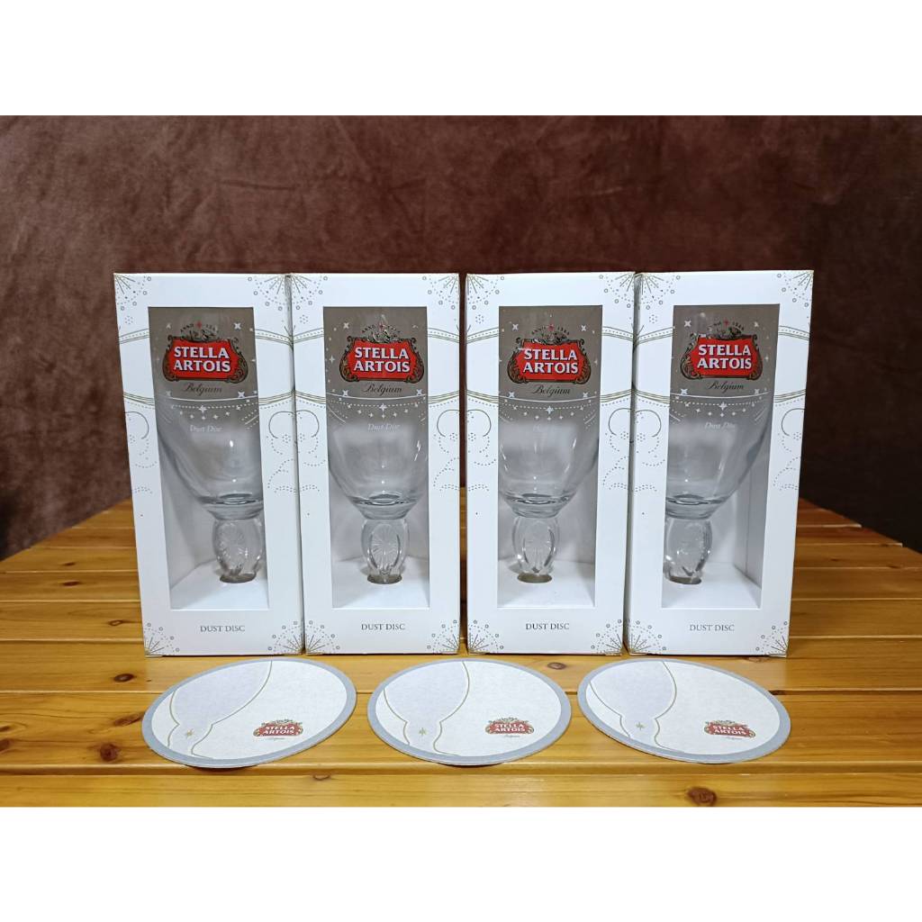แก้วเบียร์ Stella Size 330 ml ลาย Dust Disc รุ่น Limited