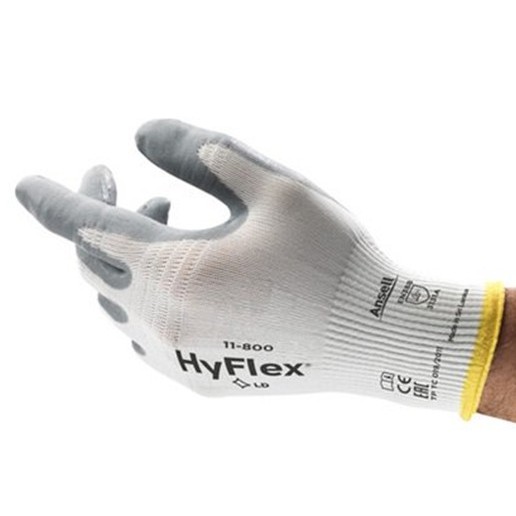 Ansell-Hyflex(11-800) ถุงมือผ้าเคลือบโฟมไนไตร-M (8)