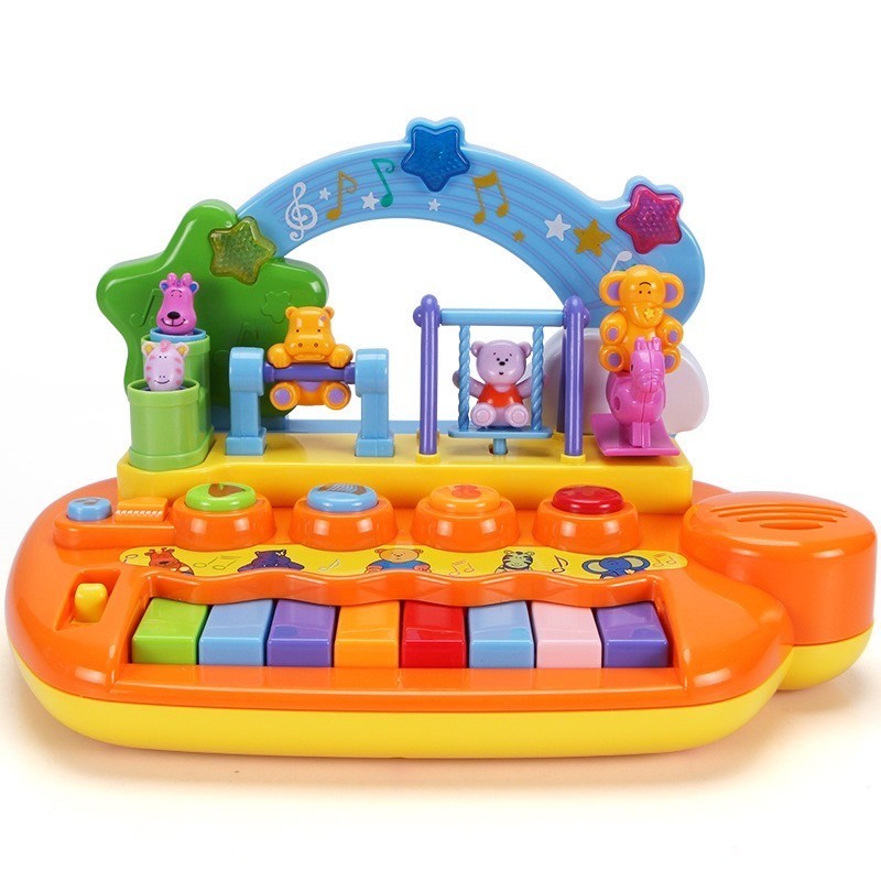 ของเล่นเครื่องดนตรี เปียโนเด็ก Goodway เพื่อการเรียนรู้ เสริมพัฒนาการ มีเสียงมีไฟ สีสันสดใส สินค้าใหม่ล่าสุด