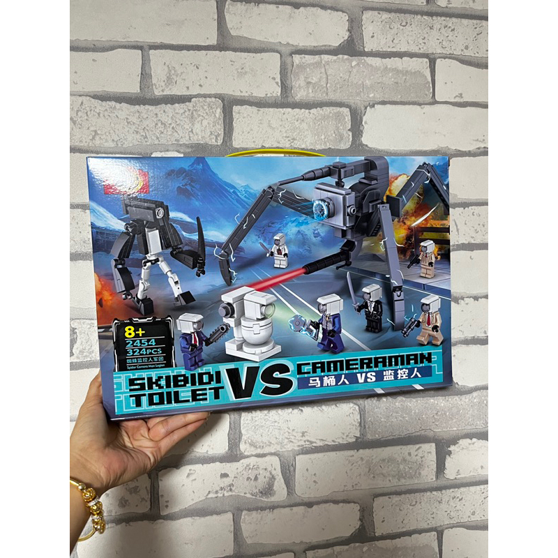 เลโก้skibidi toilet แมงมุม จำนวน324pcs