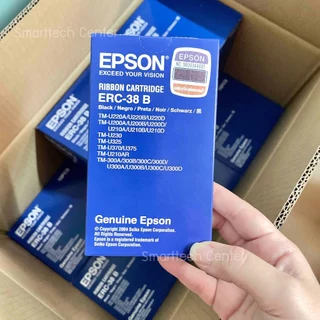 Epson ERC-38 B ตลับผ้าหมึกสีดำ หมึกพิมพ์ เครื่องพิมพ์ใบเสร็จ TM-U220 ของแท้จากแบรนด์เอปสัน 100%