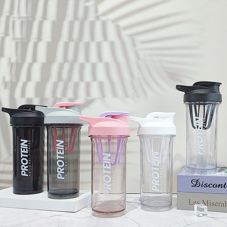 MI แก้วเชค กระบอกน้ำ เขย่าเวย์ โปรตีน ขนาด 400ML มีสินค้าพร้อมส่ง PROTEIN