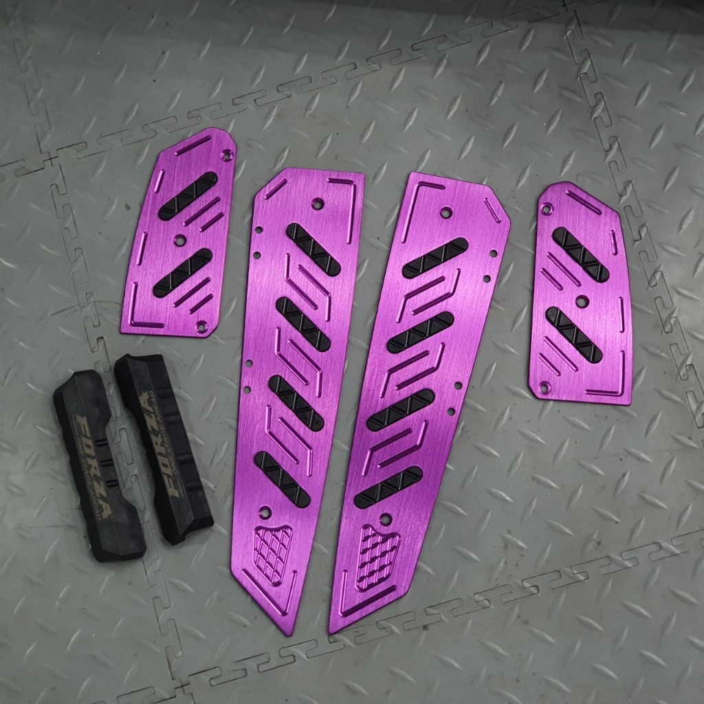 แผ่นรองเท้า พักเท้าคนขับ Forza 300 350 งาน Semspeed
