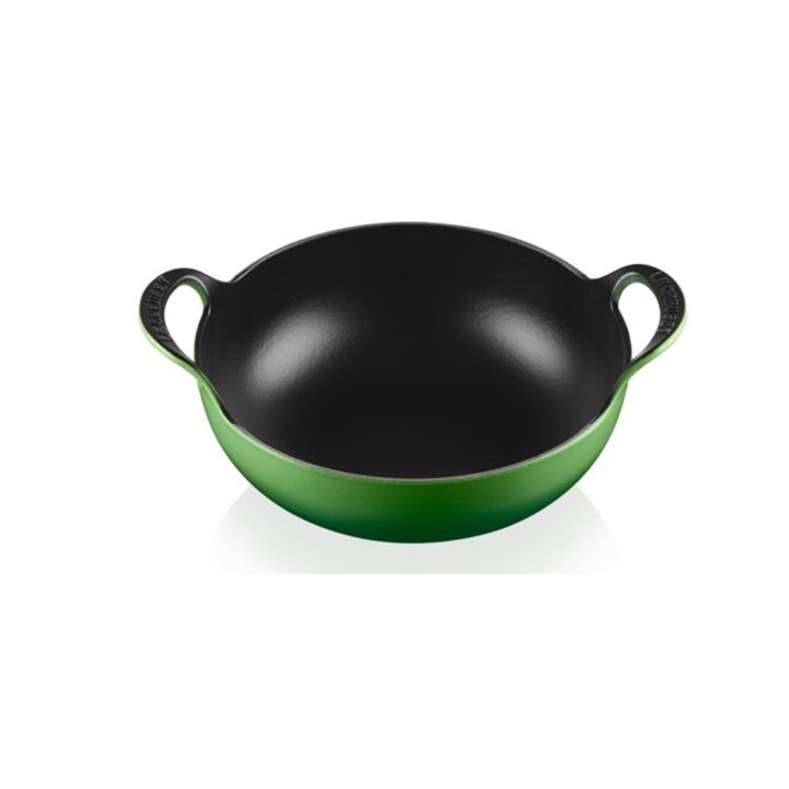 หม้อเหล็กหล่อไม่มีฝา ขนาด24cm สีเขียว TRADITION BALTI DISH 24CM BAMBOO GREEN